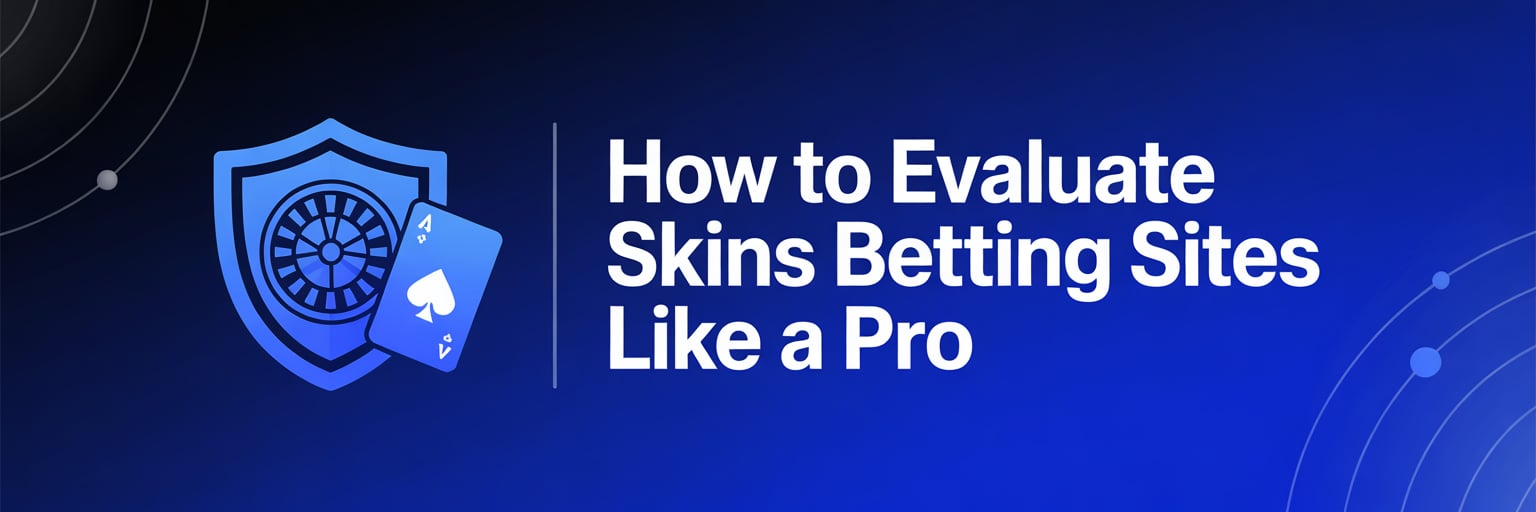 How to Evaluate Skins Betting Sites Like a Pro